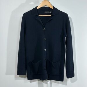90’s Hong Kong merino Liz Claiborne Collection Cardigan Blazer (Women’s S)